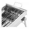 Grill węglowy z półką i składanym rusztem 43x25cm ROYAL CATERING 10012966 RCEK-1040